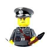 Battle Brick Wehrmacht Officer German WW2 (SKU62) Custom Minifigure