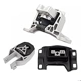 Motor Mount Engine Motor Compatible with 2012 2013 2014 2015 2016 2017 2018 Focus 2.0L L4 Engine 3PCS，Replace# A5646 AV6Z6038A A5612 AV6Z6068A A5520 CV6Z6068A