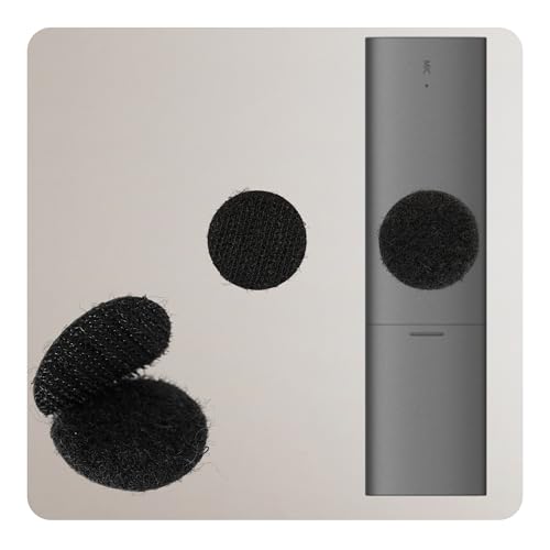 Image of 40 Pairs 1 Inch Round Hook and Loop Dots, Double Sided Self Adhesive Tape, Black Nylon Sticky Fasteners for Home, Office, Wall Decor, Carpet Gripper, DIY Projects