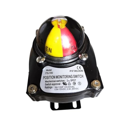 Monitoreo de posición de válvula ITS100 con interruptor final de carrera 125/250VAC 2