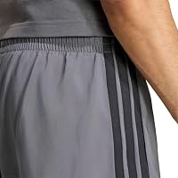 adidas Herren Essentials 3-Stripes Chelsea Lite Woven Shorts, Grey Five/Black, L – Ansicht 5