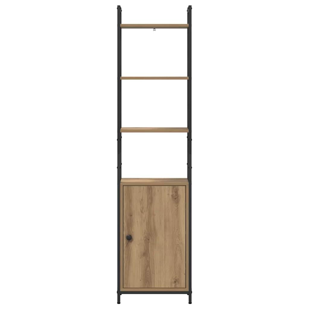 Generisch Bücherregal Artisan-Eiche 40 x 24 x 161 cm Holzwerkstoff,Möbel,Regalsysteme,Bücherregale Bücherschränke-883855
