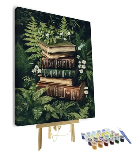 Peinture par numéros vintage pour apprendre à peindre facilement sans déborder