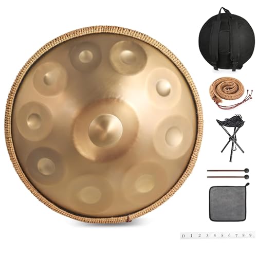 22 pulgadas Steel Tongue Drum 9 notas