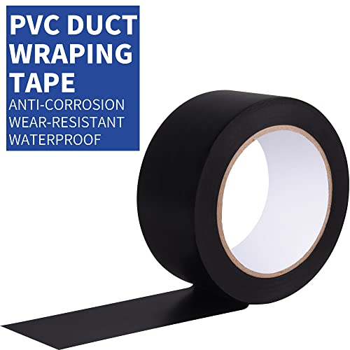 Tapebear WC15-F Corrosion Protection Pipe Tape, Wrap Pipe Tape For Drain Pipe, Metal Electrical Outdoor Underground Pipe, Waterproof Pvc Black Tape thumb #1