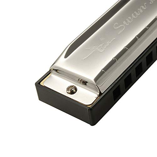 Harmonica 10 trous 20 tons C Blues Jazz Musique folklorique Instrument de musique - Les Beatles, Paul McCartney, John Lennon, RIngo Starr, George Harrison Harmonica 10 trous 20 tons C Blues Jazz Musique folklorique Instrument de musique – Image 8