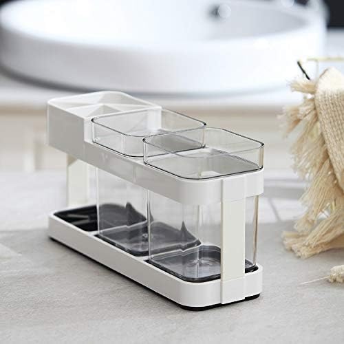 Toothbrush Rack Toothbrush Cup Set Bathroom Plastic Household Couple Toothbrush Holder Wash Cup Set Mouthwash Cup