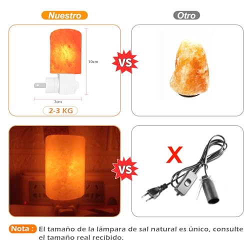 Reviews de Lamparas de sal del himalaya precios que Puedes Comprar On-line. 22 Imagen adicional