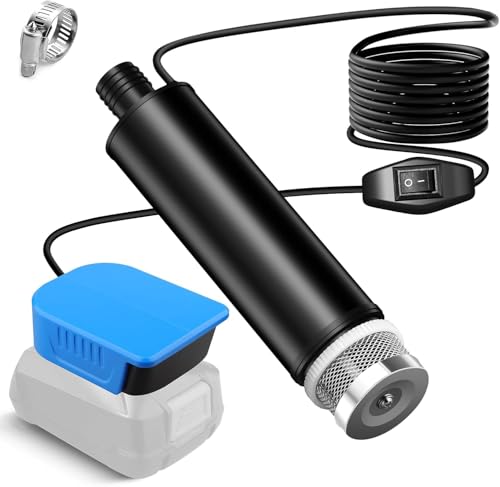 Bosch 18V PBA 635GPH 100W Cordless Battery Powered Submersible Water Pump for Bathtubs, Gardens and Camping (without