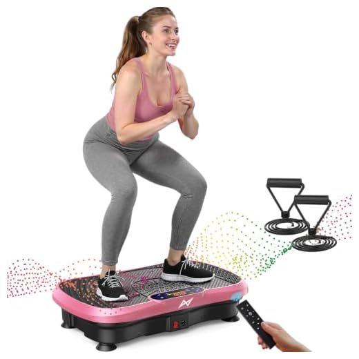 AXV Vibration Plate Exercise Machine Fitness Platform Body Vibrating Board