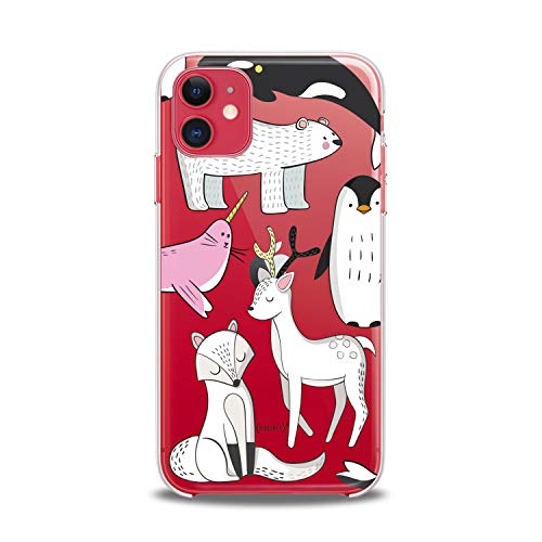 Lex Altern Case Compatible With Iphone 14 13 Pro Max 12 Mini 11 Xs Xr 8 X 7+ 6 Se 5 Polar Animals Narwhal Soft Bear Deer Art Cover Slim Fit Fox Clear Girls Smooth Print Lightweight Kids Design Orca #TOP4
