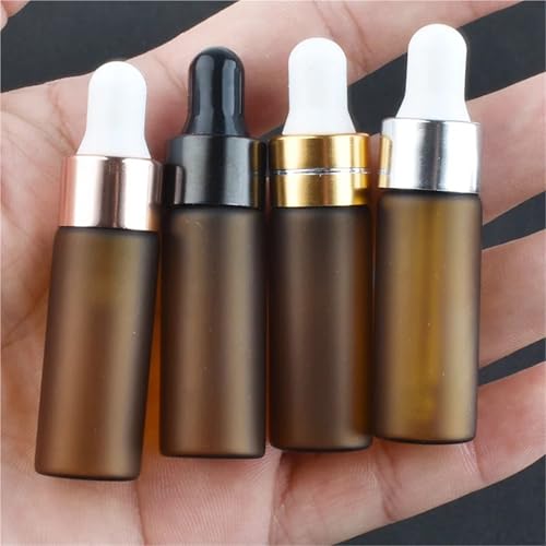 Flacon compte gouttes ambré anti-UV 5ml pour protéger et conserver vos sérums