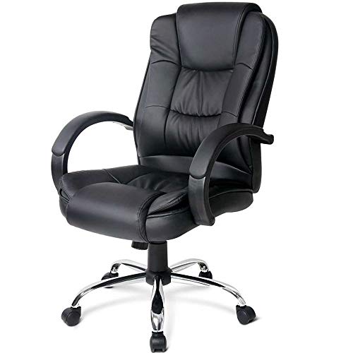 Cadeira Giratória Para Escritório Confort Office F03 Preto - Lyam Decor
