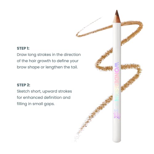 Wonderskin Eyebrow Pencil, Long Lasting Brow Pencil, Eyebrow Pomade For Natural Looking Brows, Revolutionary Eyebrow Pencil (Blonde) #TOP5