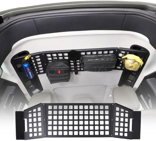 Amazon.com: JONKOKO Car Trunk Storage Basket Organizer Side Cargo Rack ...