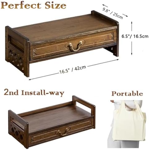 Altar Table - Natural Bamboo Meditation Furniture