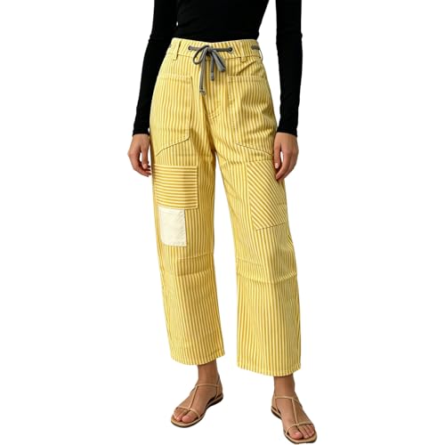 Pantalon de plage élégant en mousseline unie pour vos journées d'été