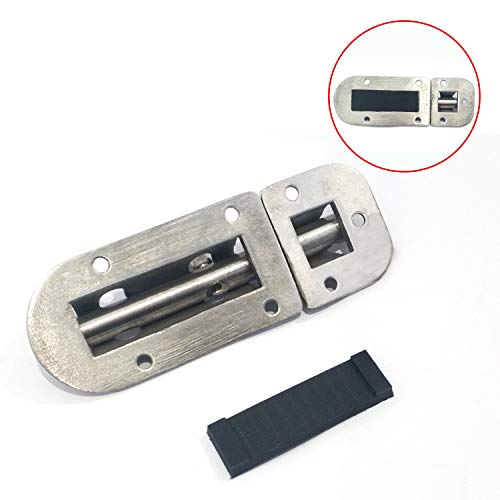 NRC&XRC Marine 316 Stainless Steel Heavy Duty 4-1/3\" Long Locker Latch Slide Barrel Bolt for Marine Boat Window/Door/Hatch - Thumbnail 5