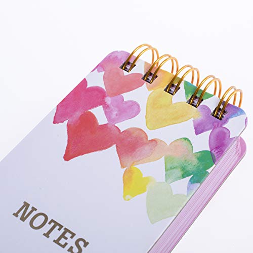 Graphique Reporter Notepad, Love In Color – Portable Notebook Embellished In Gold Foil, 150 Lined Sheets, 3" X 8.75" – Perfect For Note Taking, List Making And Much More, Wlp188 #TOP1