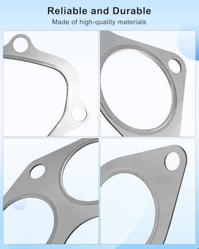 Image of Exhaust Manifold Gasket Kit Up Down Pipe Fit for Subaru WRX Xt Sti Gt Replace 14038AA000 44022AA180