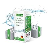 harren24 Testtabletten für Schütteltester (Rapid) zur chemischen Wasseranalyse von pH-Wert (Phenol red) und freiem Chlor (2 x 500 Stück)