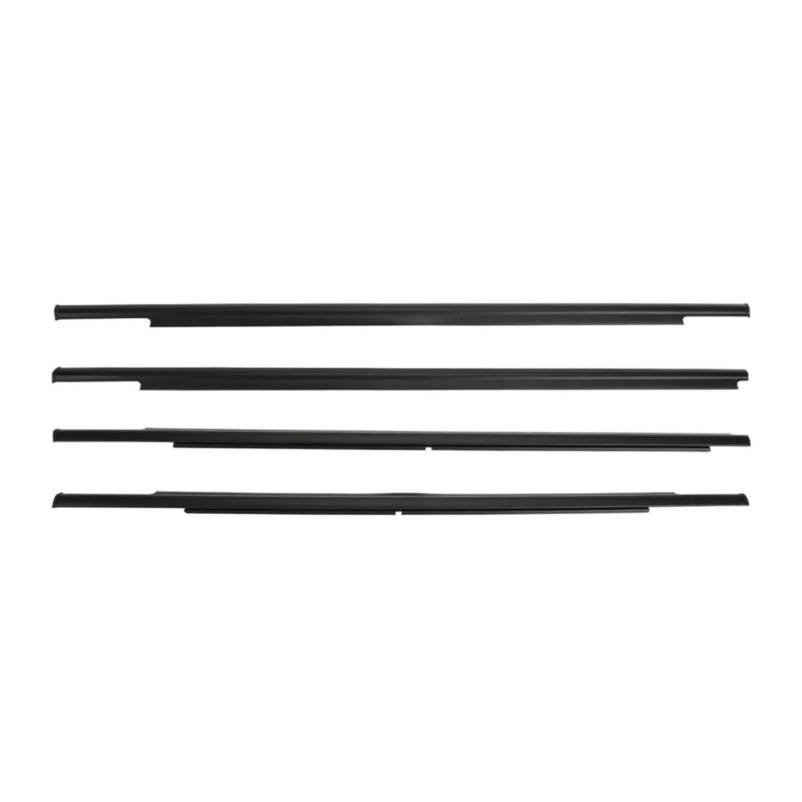 Spamfafghq One Color 5727A007 5727A008 For Mitsubishi For Outlander 2013-2018 4Pcs Side Door Seal Window Glass Weatherstrip