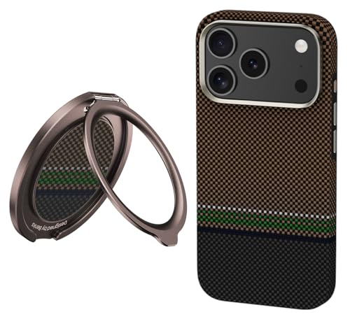 BENKS ArmorPro �P�u���[�A���~�h�@�ۃP�[�X�iiPhone 17 Pro�p�j�{ ArmorPop �X�}�z�����O���X�^���h