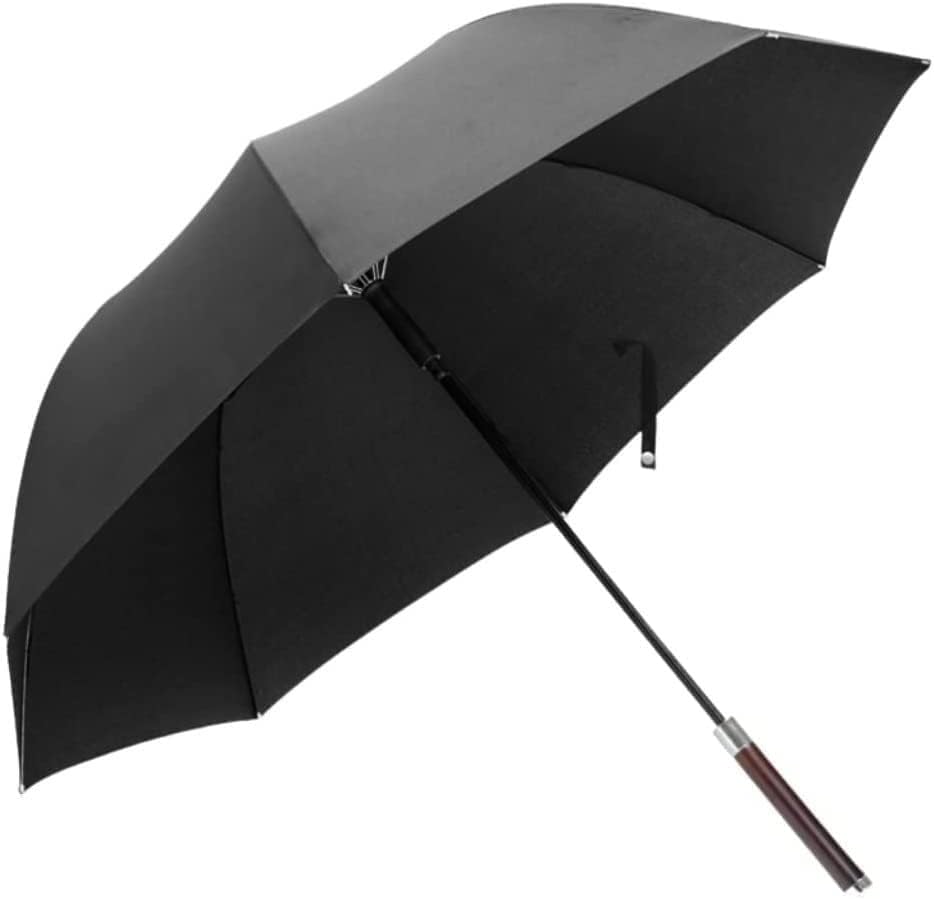 Portable Umbrella for Travel Golf Umbrella Windproof Automatic Open Stick Umbrella Heavy Duty British Gentleman Canopy Vented Umbrella Umbrella Outdoor(Blue)