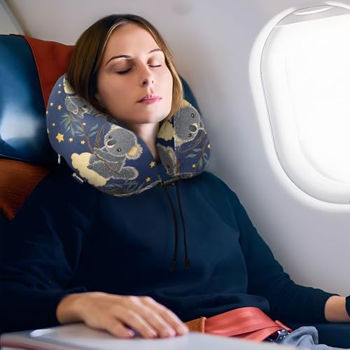Almohada de Viaje Espuma Viscoelástica Tamaño Único miniatura 6