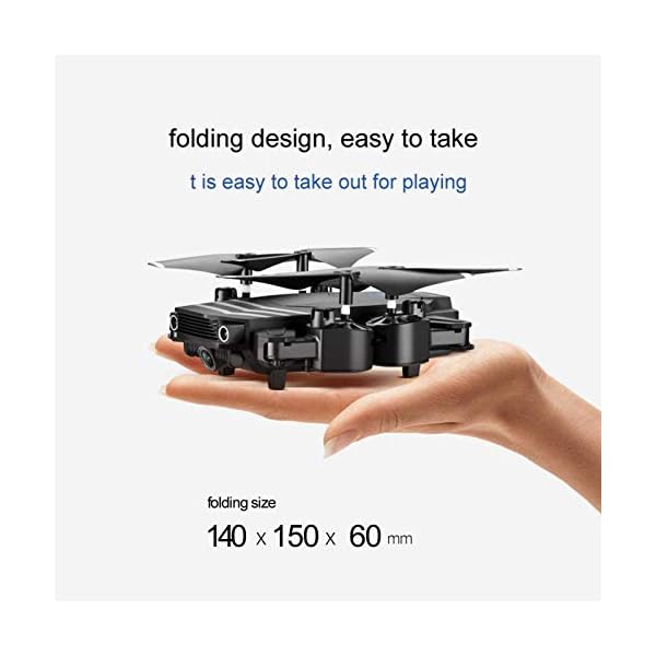 GAOFQ 4K Ultra HD Drohne mit Dual Kamera, 25 Minuten Flugzeit, 50 facher Zoom, Auto Return Home, Gravity Sensing Control… – Bild 3