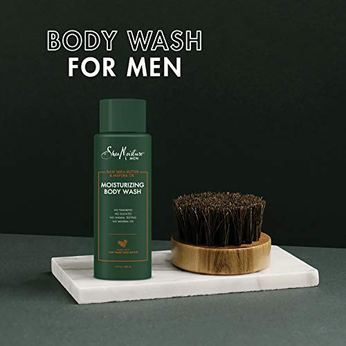Sheamoisture Men Body Wash Cleanser To Clean And Hydrate Skin Raw Shea Butter And Mafura Oil Moisturizing 15 Fl Oz #TOP3