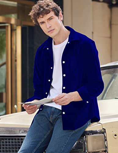 COOFANDY Men's Suede Casual Shirt Jacket #TOP5