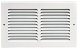 Speedi-Grille SG-106 RAG 10-Inch by 6-Inch White Return Air Vent Grille with Fixed Blades