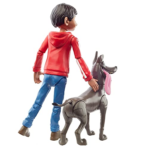 Mattel Disney Pixar Coco Miguel Action Figure, 5.6-In Movie Character Toy With 3.6-In Dante Dog Figure, Highly Posable With Authentic Design, Gift For Ages 3 Years Old & Up #TOP2