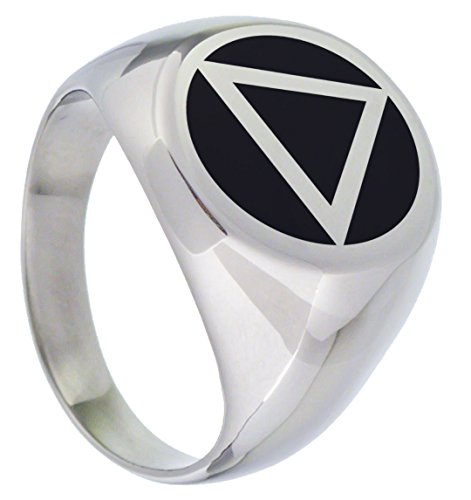 Serenity is Forever AA Alcoholics Anonymous Ring (9)