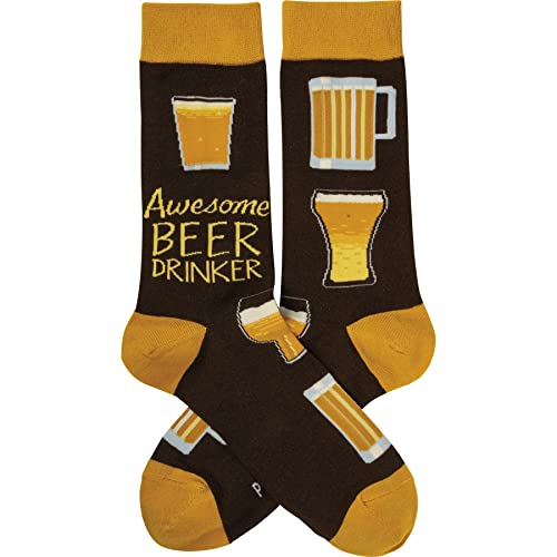 Primitives By Kathy Awesome Beer Drinker Socks #TOP1