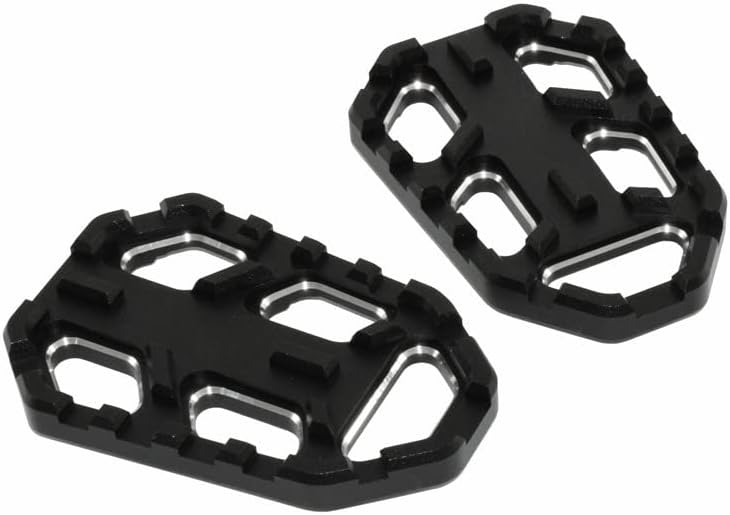 Miniatura 4 de Pedal extensor de clavija izquierda y derecha para Kawasaki Versys X-300 X300 Versys-X 300 2017 2018 2019 2020 2021 2022 (negro)