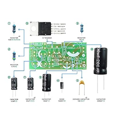 Soldering Practice Electronic Kit Project TD2030 Single Channel Power Amplifier