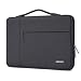 MOSISO Laptop Sleeve Compatible with 13-13.3 inch MacBook Air, MacBook Pro, Notebook Computer, Polyester Multifunctional Briefcase Handbag Carrying Case Cover Bag, Space Gray
