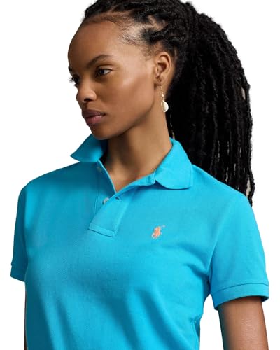 Image of POLO RALPH LAUREN Women's Classic Fit Mesh Polo Shirt