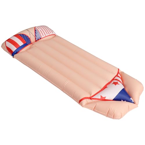 Lit flottant gonflable Mipcase en PVC style bikini pour adulte et natation