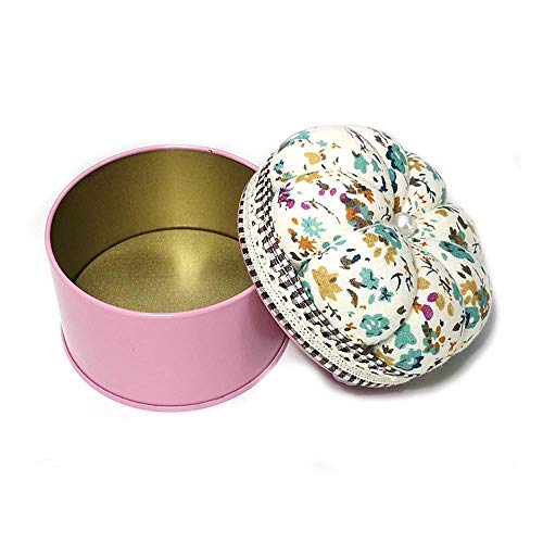 Mntt Needle Pin,Pincushion For Cross Stitch Needlework Fabric Pumpkin Shape Storage Box Pin Cushion Needle Holder Sewing Pillow(3) #TOP6
