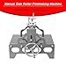 Lfhelper Manual Printmaking Machine with Adjustable Slab Roller for Making Relief Plate Gravure Production Pressed Artworks, Pottery Equipment Printmaking Press Machine Engraving Press