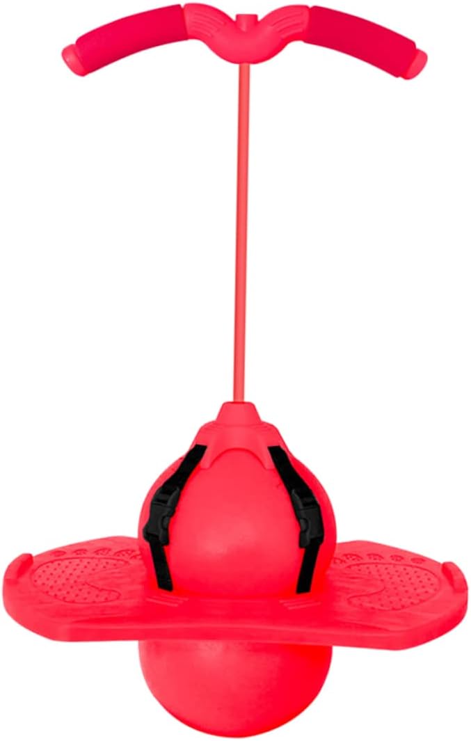 Jumping Ball with Handle for Boy Girl Inflatable Hopping Toy for Indoor and Outdoor Fun Safe and Exercise Ball for Toddlers for Birthday and Boy Girl's Day Gifts