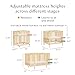 Babyletto Pogo 8-in-1 All-Stages® Convertible Crib - Conversion Kits for Bassinet, Midi Baby & Full-Size Crib to Toddler Bed, Daybed, and Baby Bed - GREENGUARD Gold Certified - Portable & Adjustable