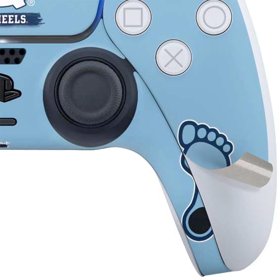 Skinit Decal Gaming Skin Compatible with PS5 Controller - Officially Licensed University of North Carolina UNC Tar Heels Design