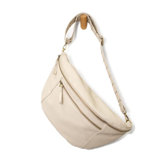Image of Joy Susan Mel Large Sling Crossbody Bag - Ivory