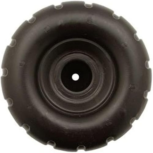 Pieza de repuesto para Fisher-Price Grow with Me Trike Rueda trasera negra de repuesto Tapa de cubo y tuerca de tapa no incluidas Se adapta a