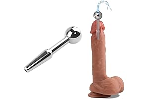 Stainless Steel Hollow Urethral Plug Penis Dilator