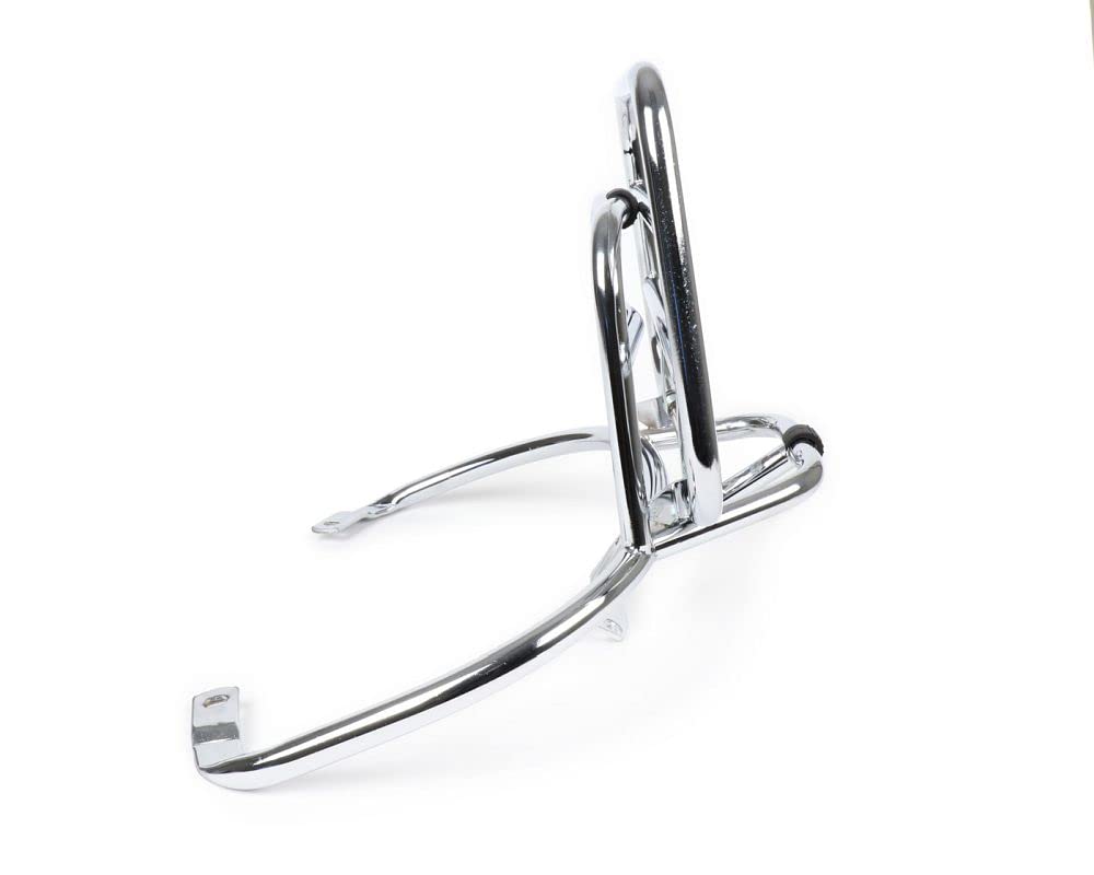 MOTONOSTRA Gepäckträger chrom klappbar hinten kompatibel Vespa Primavera 50 125 150 IGET ABS Sprint